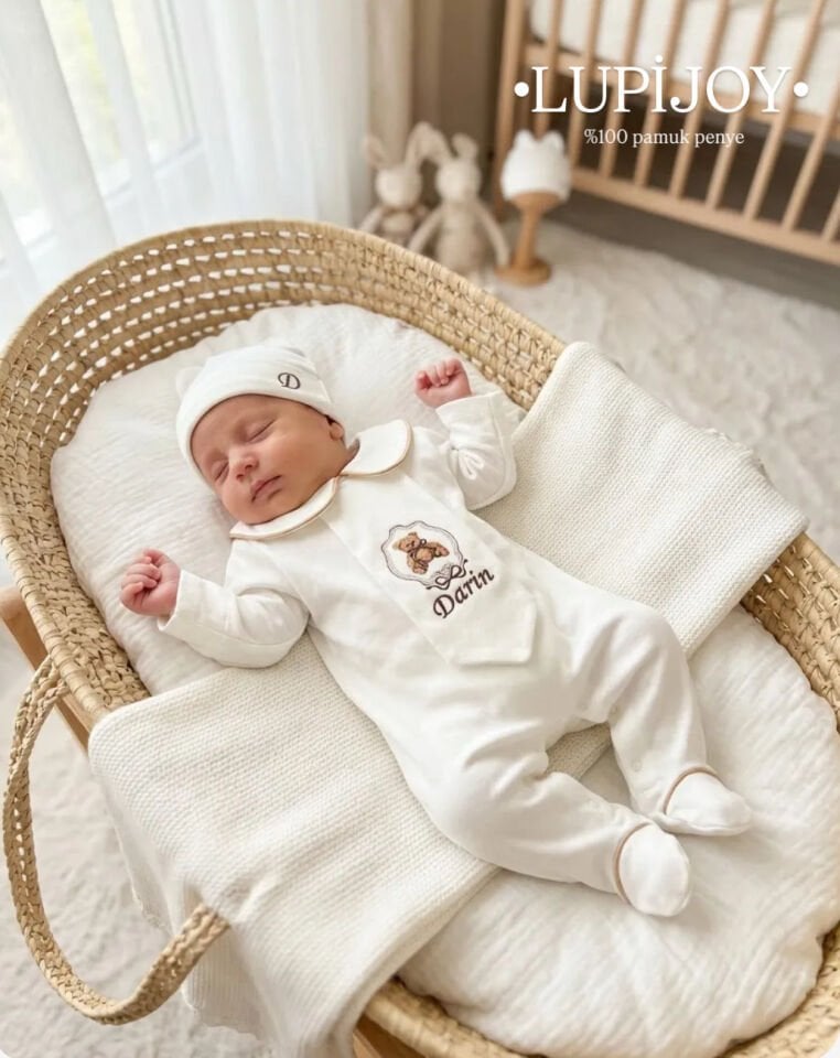 LITTLE MAN 10 PARÇA HASTANE ÇIKIŞI KREM