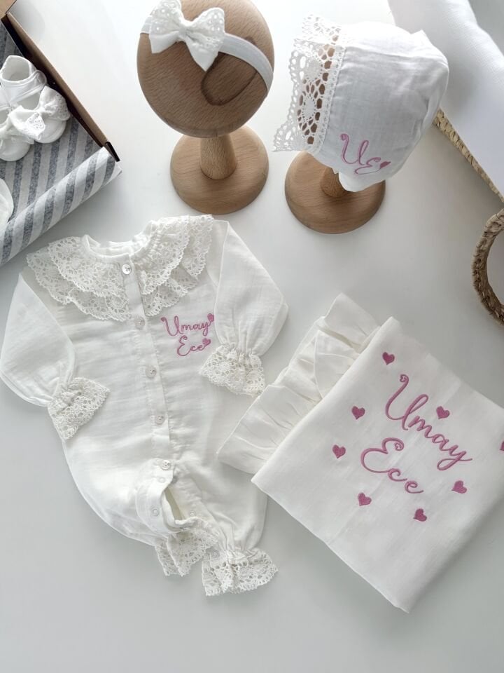 10 PARÇA MÜSLİN HASTANE ÇIKIŞI