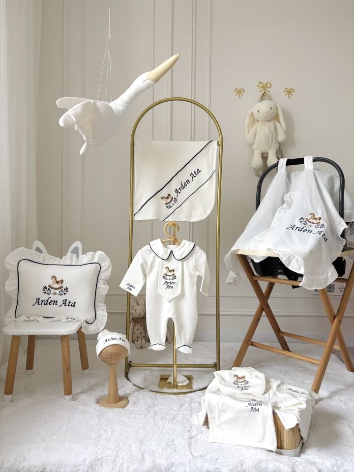 LITTLE MAN 10 PARÇA HASTANE ÇIKIŞI LACİVERT