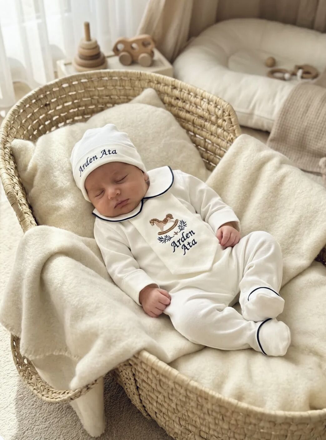 LITTLE MAN 10 PARÇA HASTANE ÇIKIŞI LACİVERT