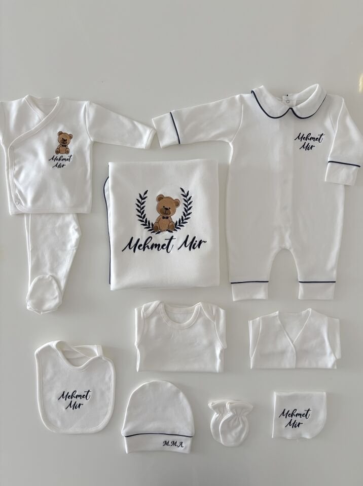 LACİVERT 10 PARÇA HASTANE ÇIKIŞI