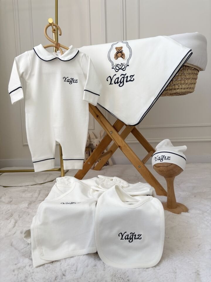 LACİVERT 10 PARÇA HASTANE ÇIKIŞI