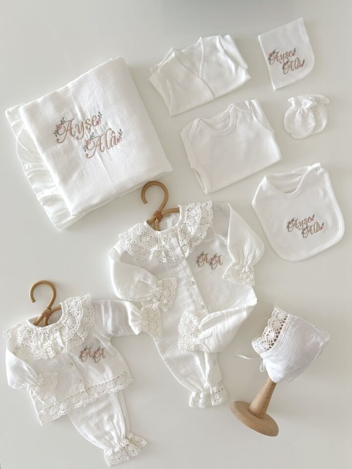 10 PARÇA MÜSLİN HASTANE ÇIKIŞI