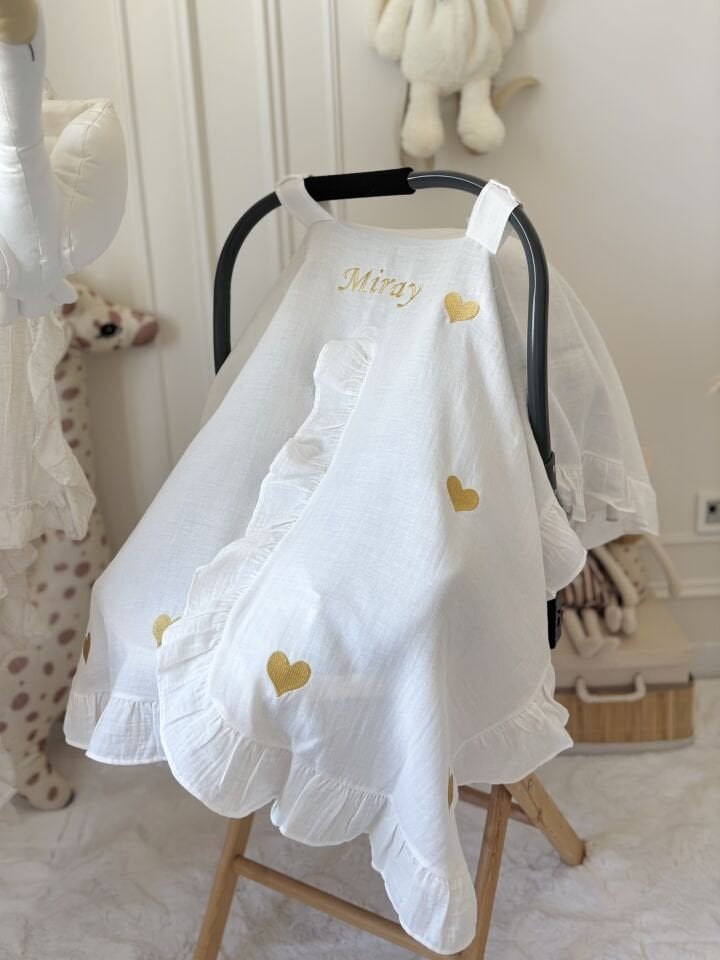 2  KATLI MÜSLİN PUSET ÖRTÜSÜ