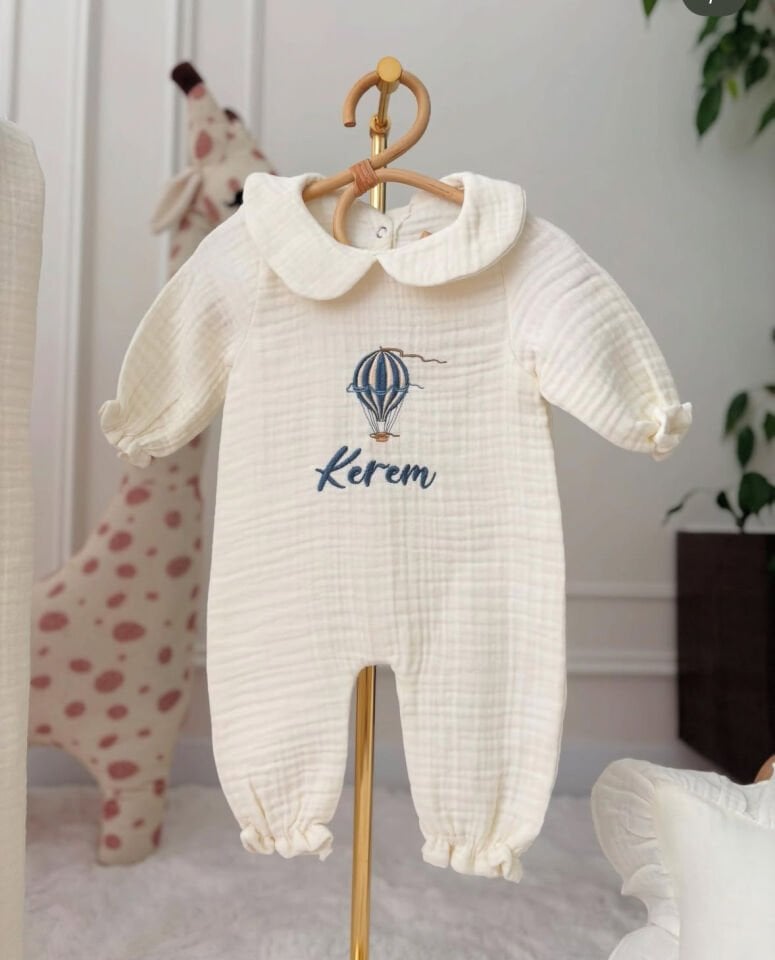 KREM MÜSLİN HASTANE ÇIKIŞI ERKEK