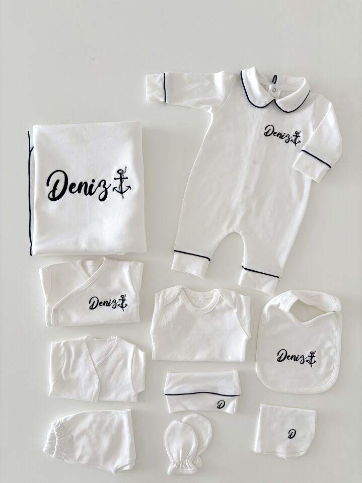 LACİVERT 10 PARÇA HASTANE ÇIKIŞI