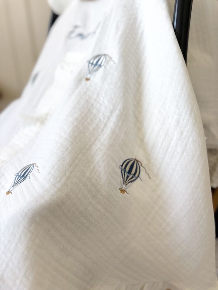 4 KATLI MÜSLİN PUSET ÖRTÜSÜ