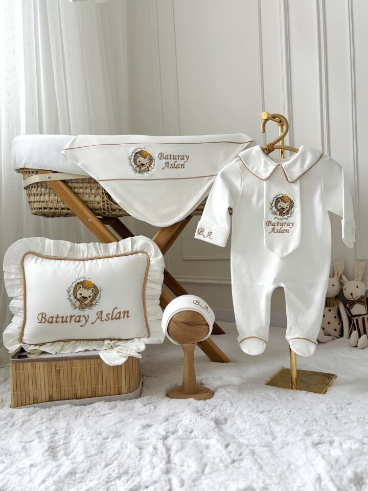 LITTLE MAN 10 PARÇA HASTANE ÇIKIŞI KREM
