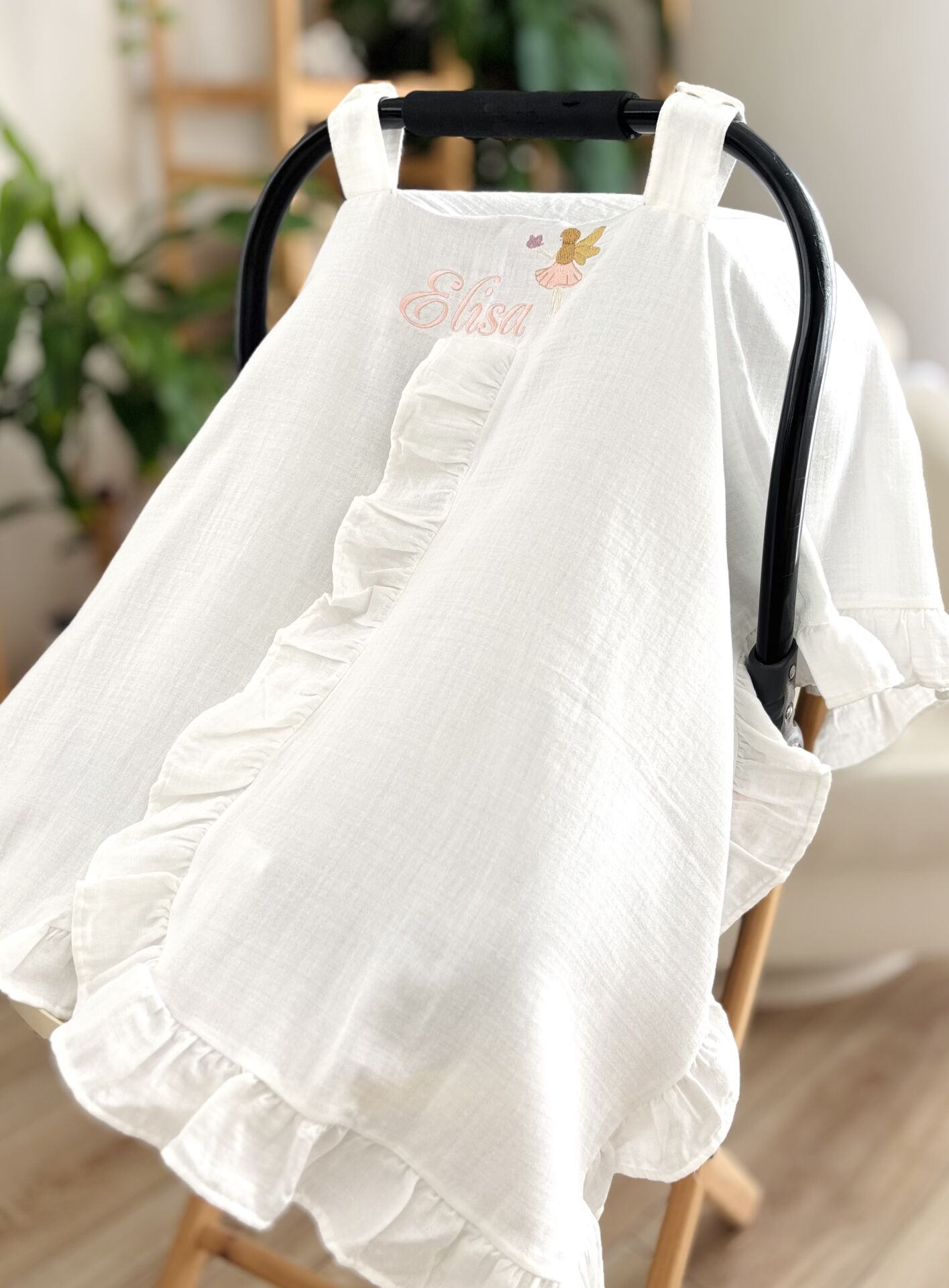 2 KATLI MÜSLİN PUSET ÖRTÜSÜ