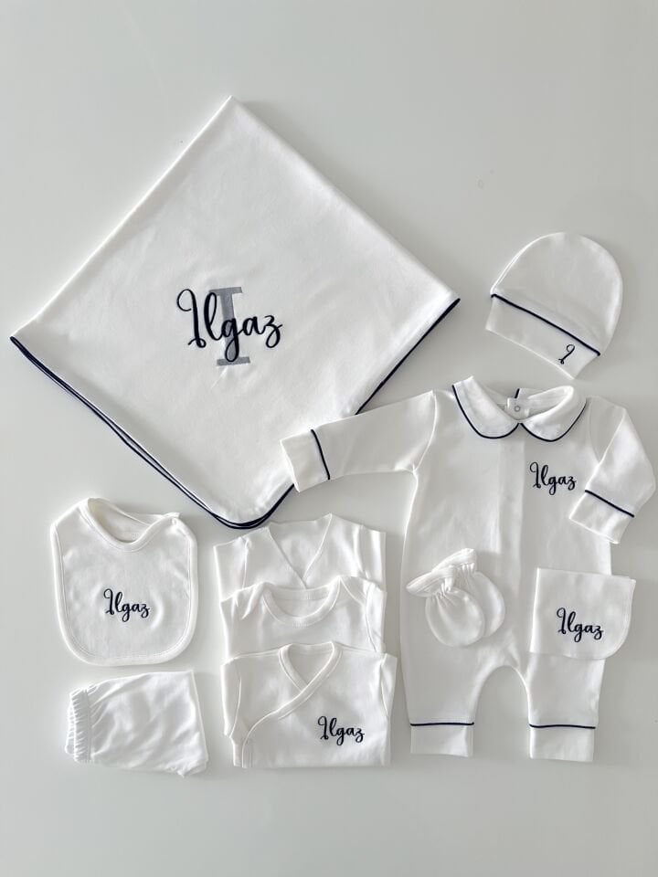 LACİVERT 10 PARÇA HASTANE ÇIKIŞI