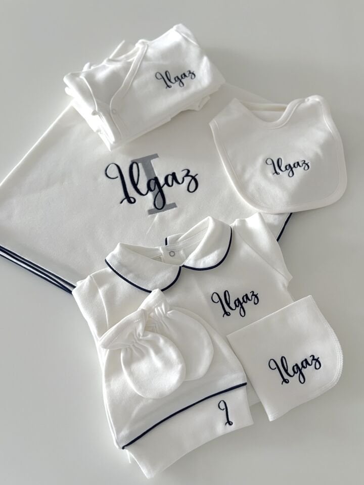 LACİVERT 10 PARÇA HASTANE ÇIKIŞI