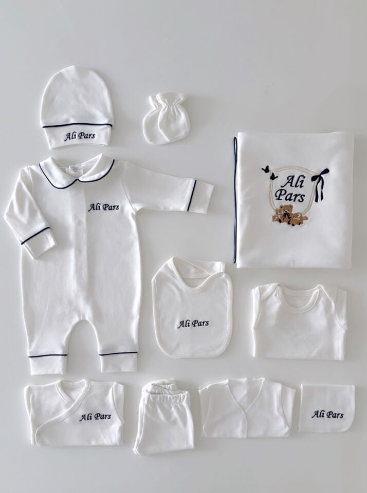 LACİVERT 10 PARÇA HASTANE ÇIKIŞI