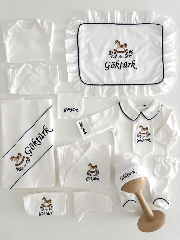 LACİVERT 10 PARÇA HASTANE ÇIKIŞI