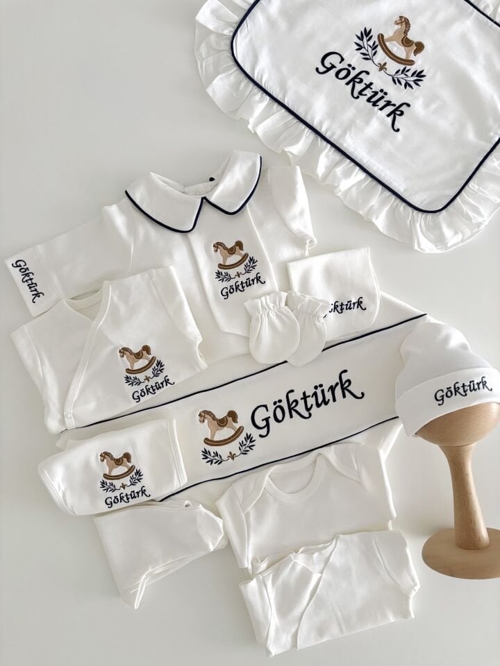 LACİVERT 10 PARÇA HASTANE ÇIKIŞI