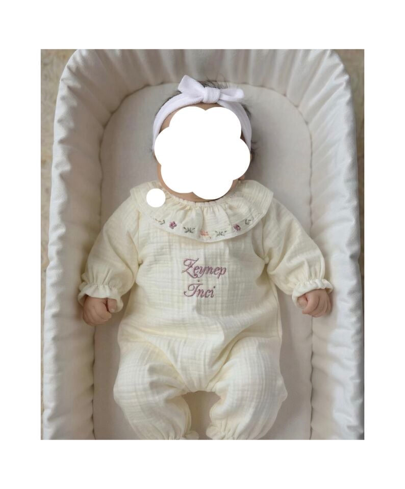 KREM MÜSLİN HASTANE ÇIKIŞI