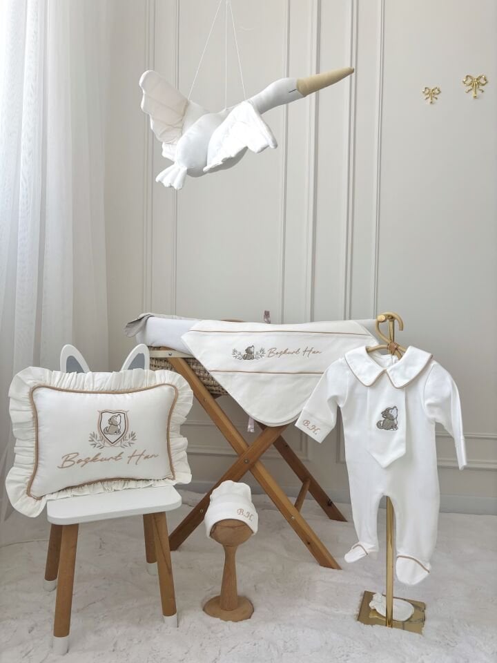 LITTLE MAN 10 PARÇA HASTANE ÇIKIŞI KREM