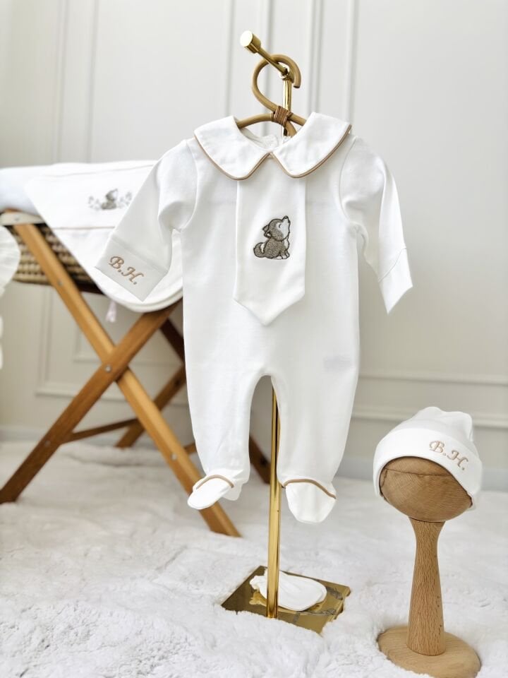 LITTLE MAN 10 PARÇA HASTANE ÇIKIŞI KREM