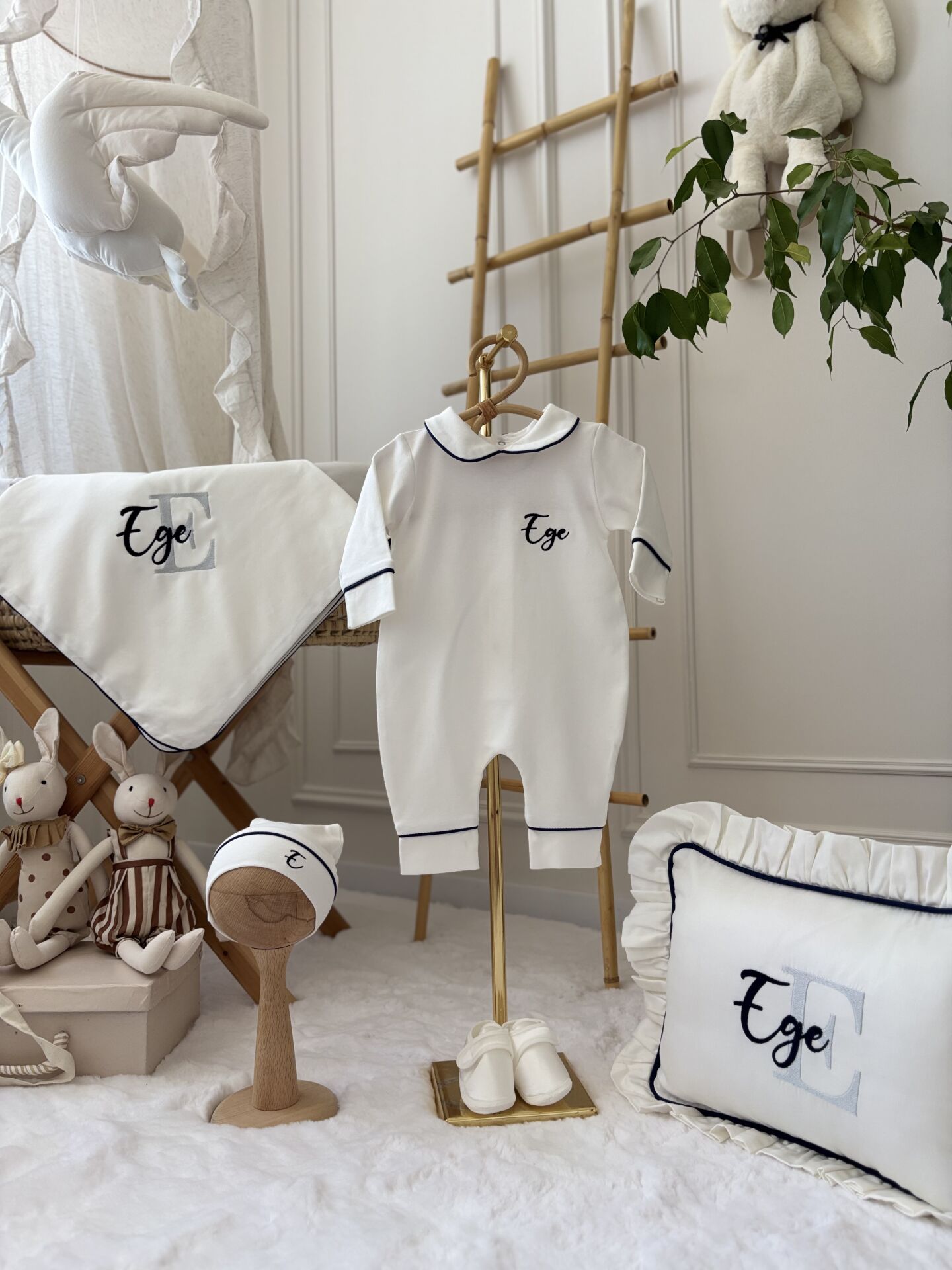 LACİVERT TULUM & BATTANİYE & YASTIK