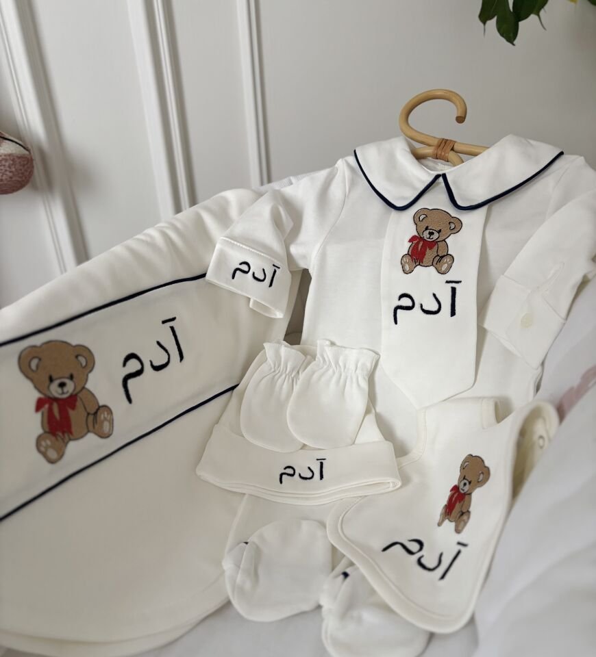 LITTLE MAN 10 PARÇA HASTANE ÇIKIŞI LACİVERT