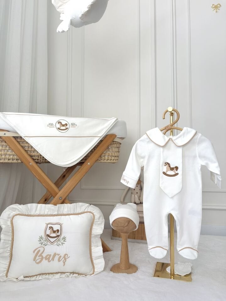 LITTLE MAN 5 PARÇA HASTANE ÇIKIŞI KREM