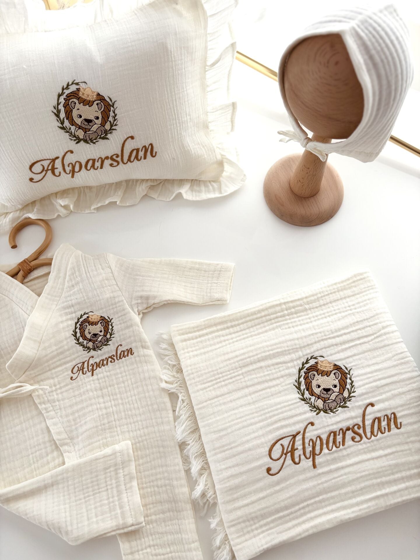 KREM MÜSLİN HASTANE ÇIKIŞI ERKEK