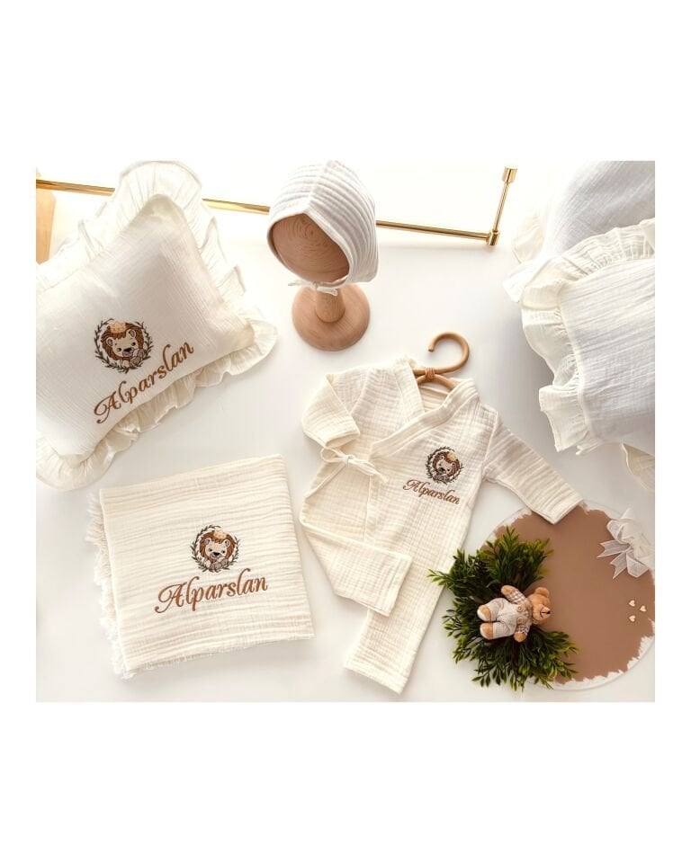 KREM MÜSLİN HASTANE ÇIKIŞI ERKEK