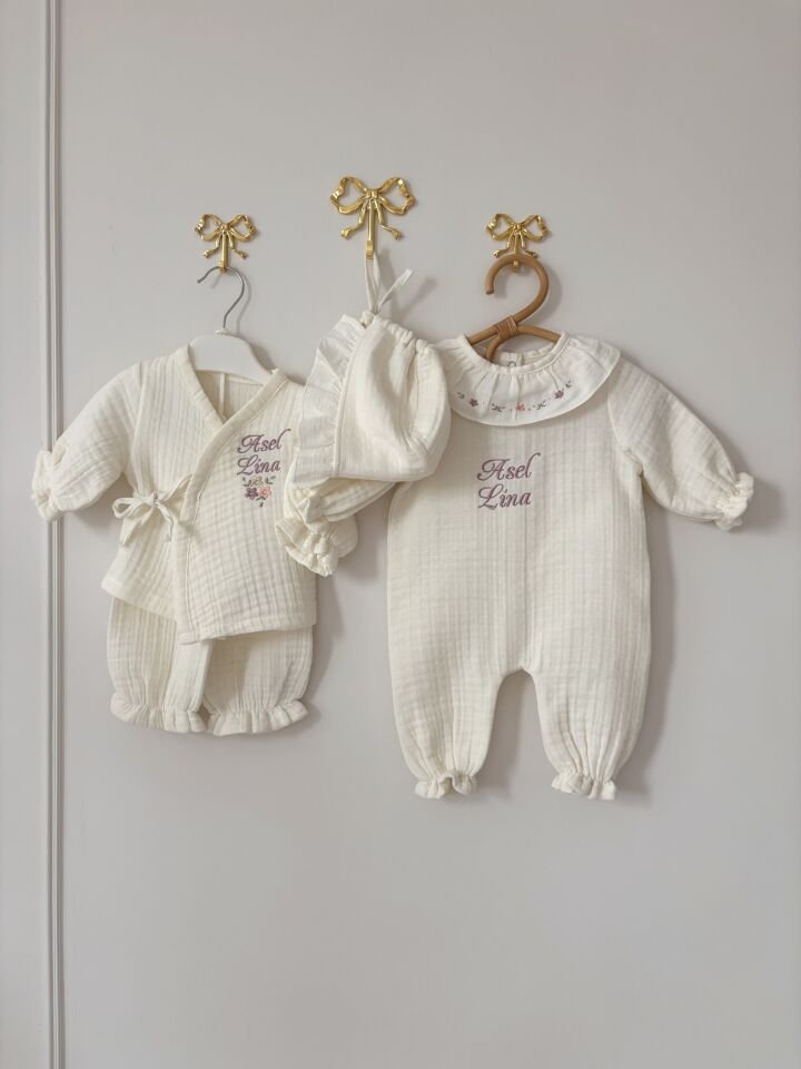 7 PARÇA MÜSLİN HASTANE ÇIKIŞI