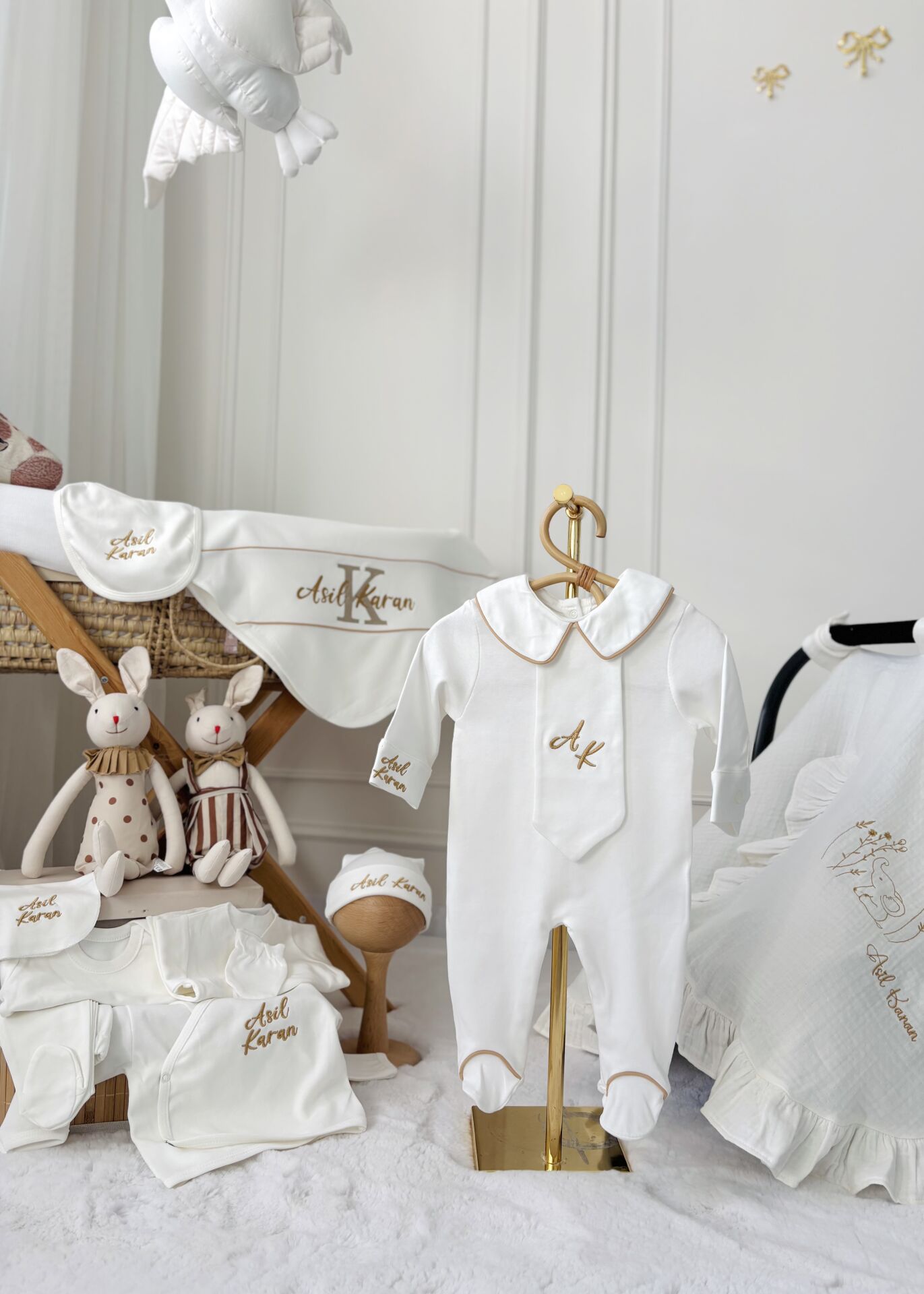 LITTLE MAN 10 PARÇA HASTANE ÇIKIŞI KREM