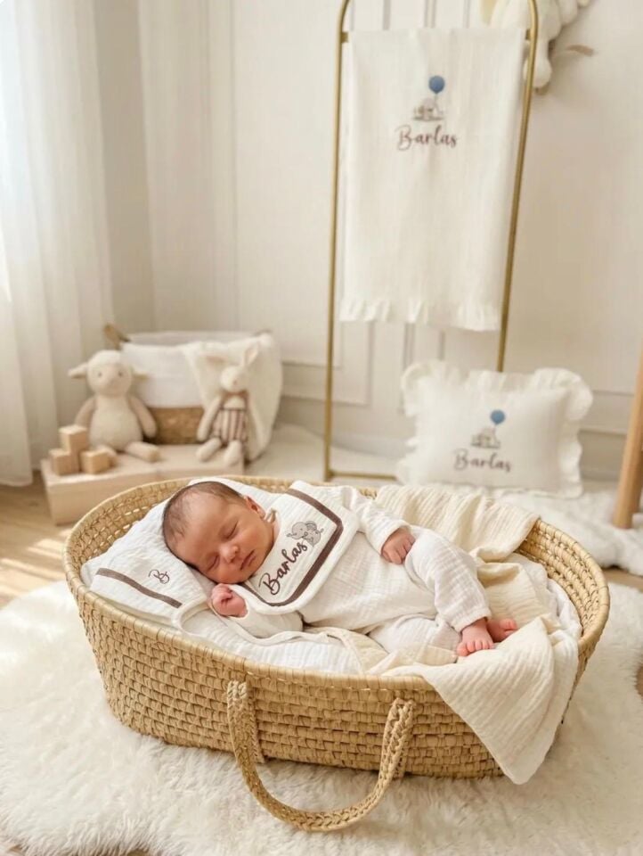 KREM MÜSLİN HASTANE ÇIKIŞI ERKEK