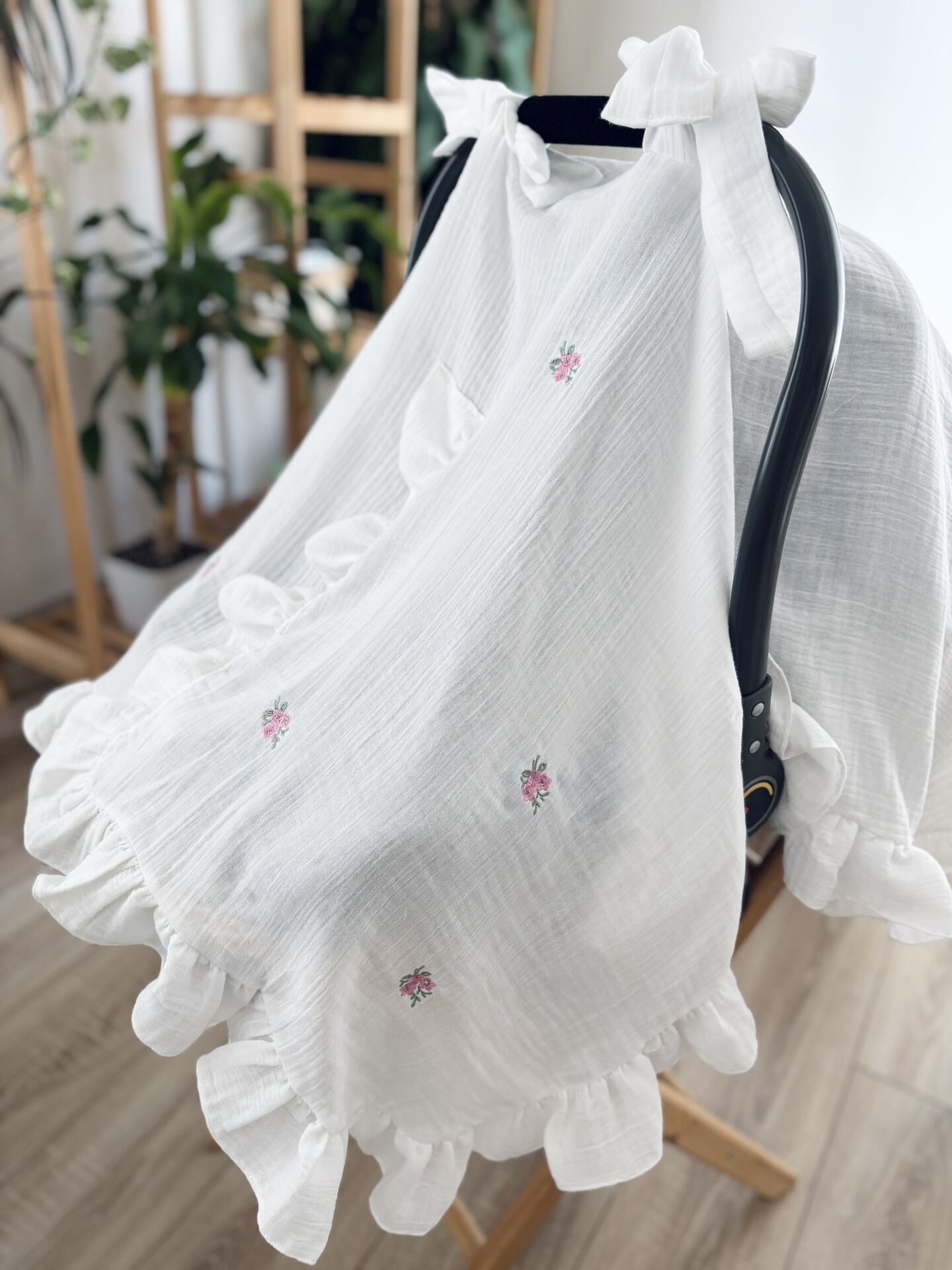 2 KATLI MÜSLİN PUSET ÖRTÜSÜ