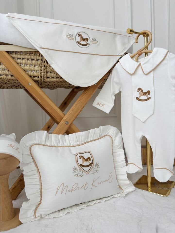 LITTLE MAN 5 PARÇA HASTANE ÇIKIŞI KREM