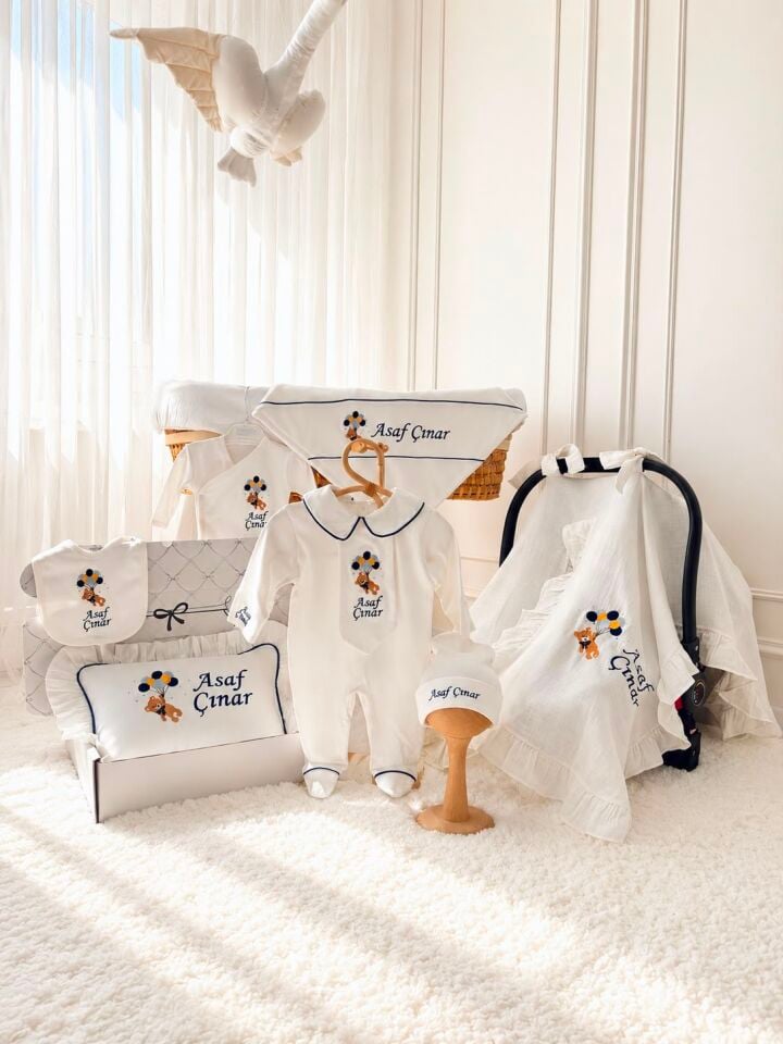 LITTLE MAN 10 PARÇA HASTANE ÇIKIŞI LACİVERT