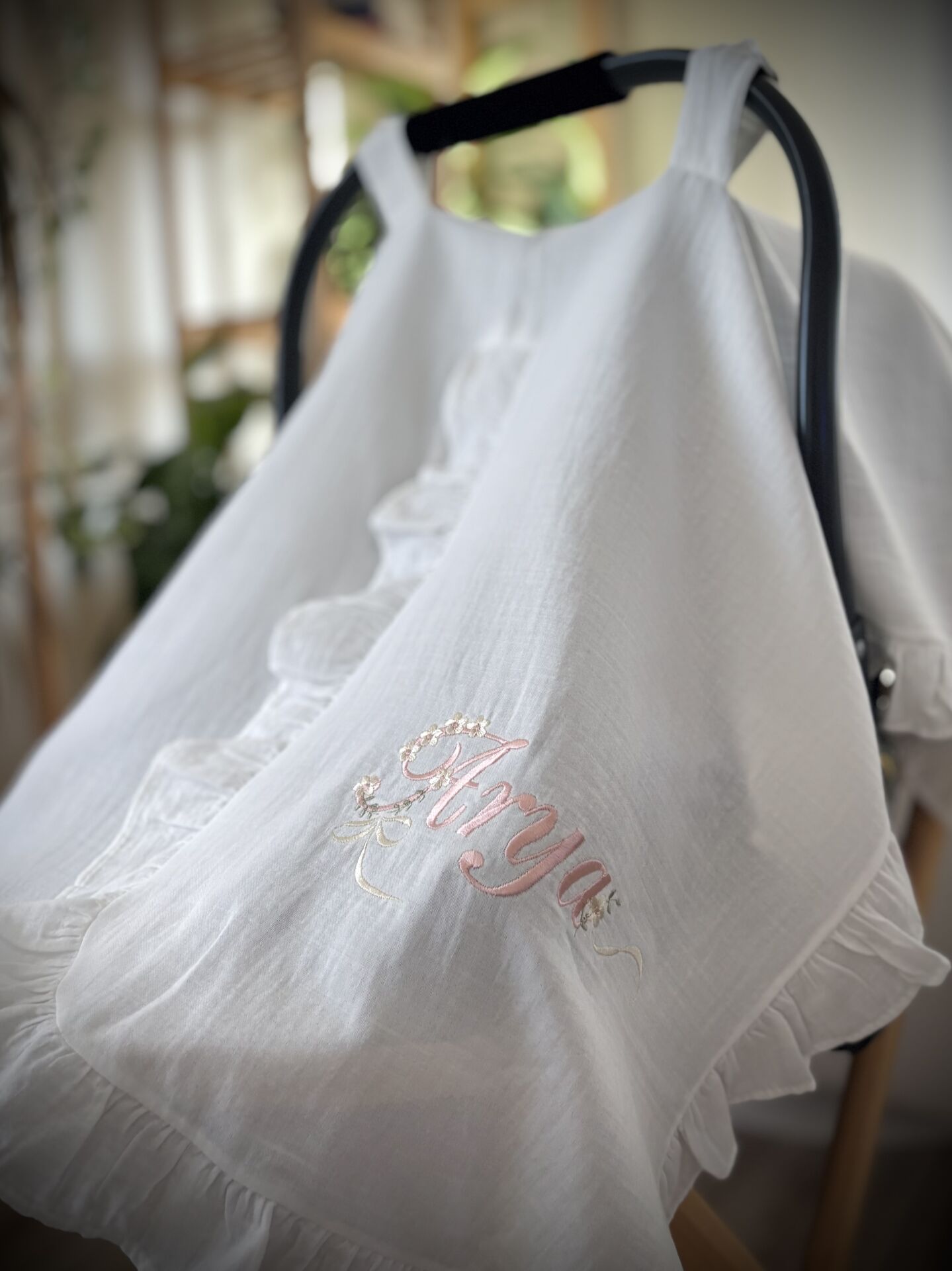 2 KATLI MÜSLİN PUSET ÖRTÜSÜ