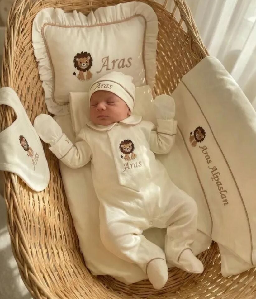 LITTLE MAN 10 PARÇA HASTANE ÇIKIŞI KREM