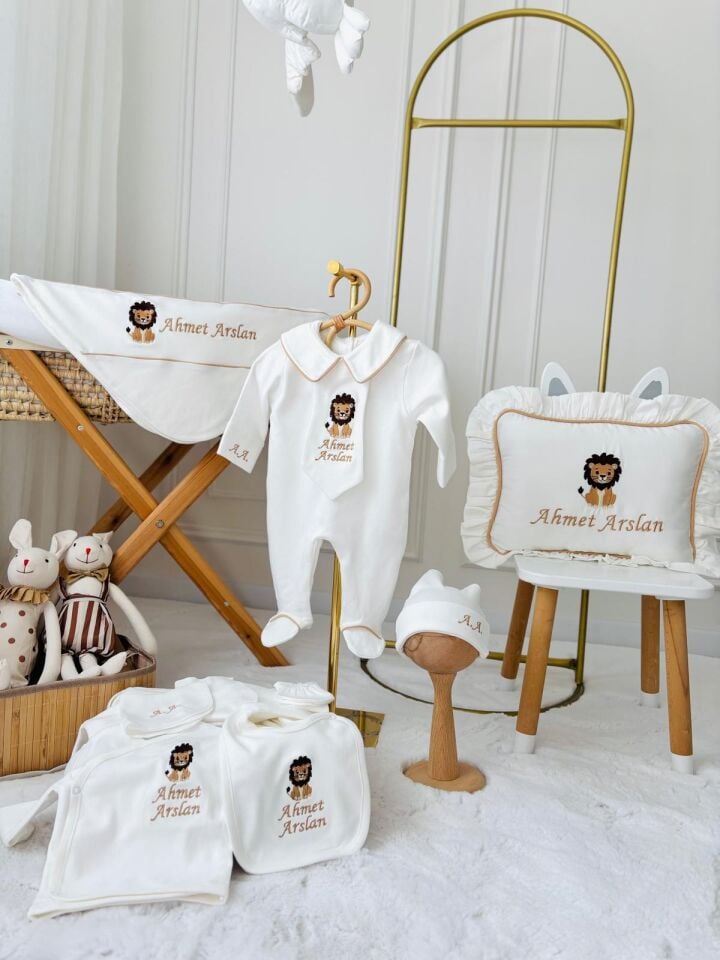 LITTLE MAN 10 PARÇA HASTANE ÇIKIŞI KREM