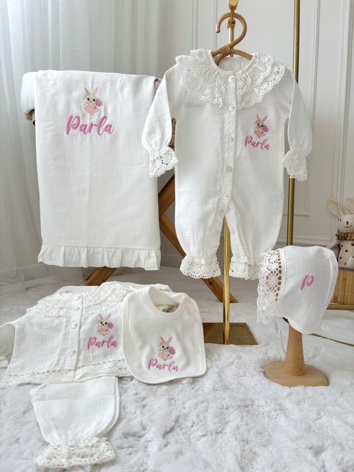 10 PARÇA MÜSLİN HASTANE ÇIKIŞI