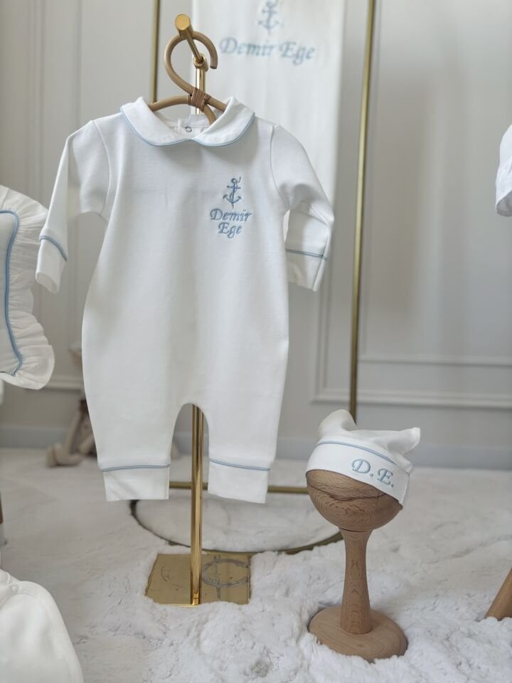 BEBE MAVİSİ 10 PARÇA HASTANE ÇIKIŞI