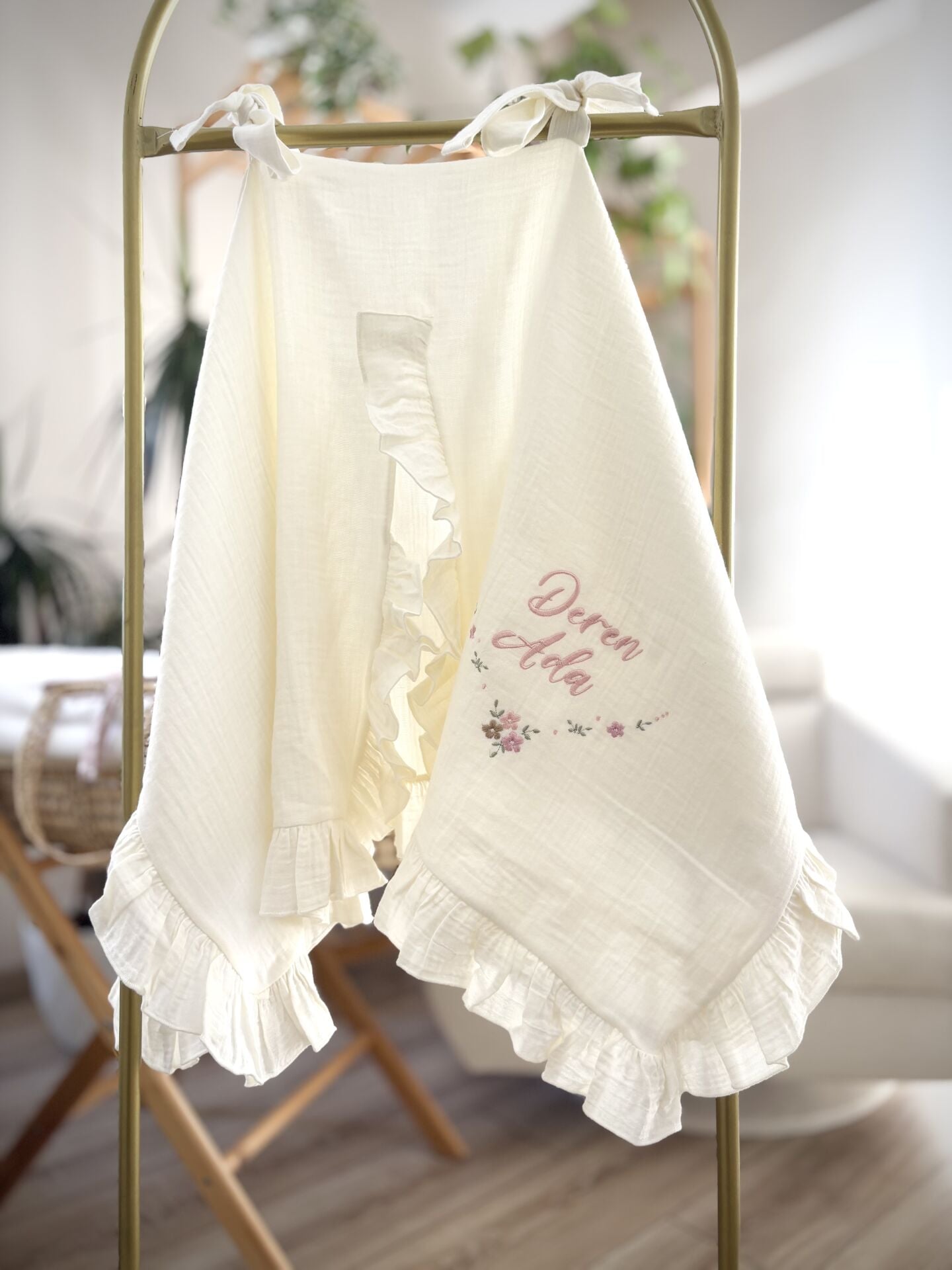 2 KATLI MÜSLİN PUSET ÖRTÜSÜ