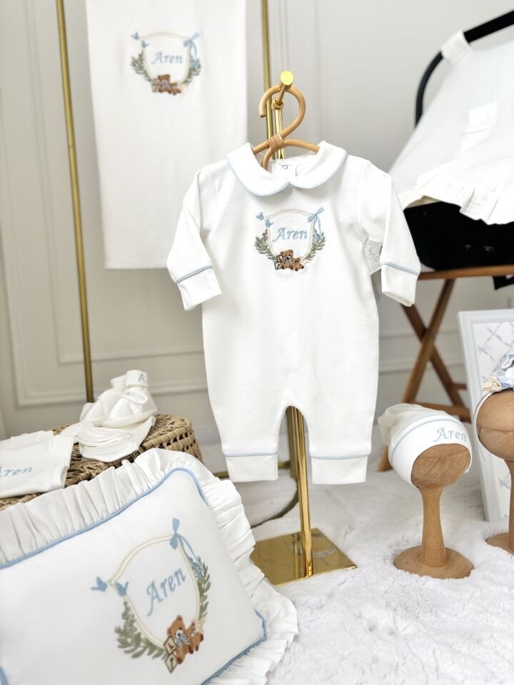 BEBE MAVİSİ 10 PARÇA HASTANE ÇIKIŞI