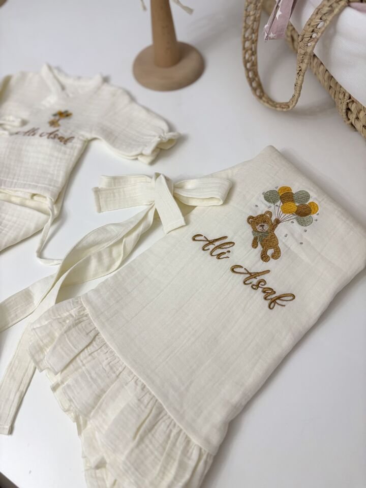 KREM MÜSLİN HASTANE ÇIKIŞ